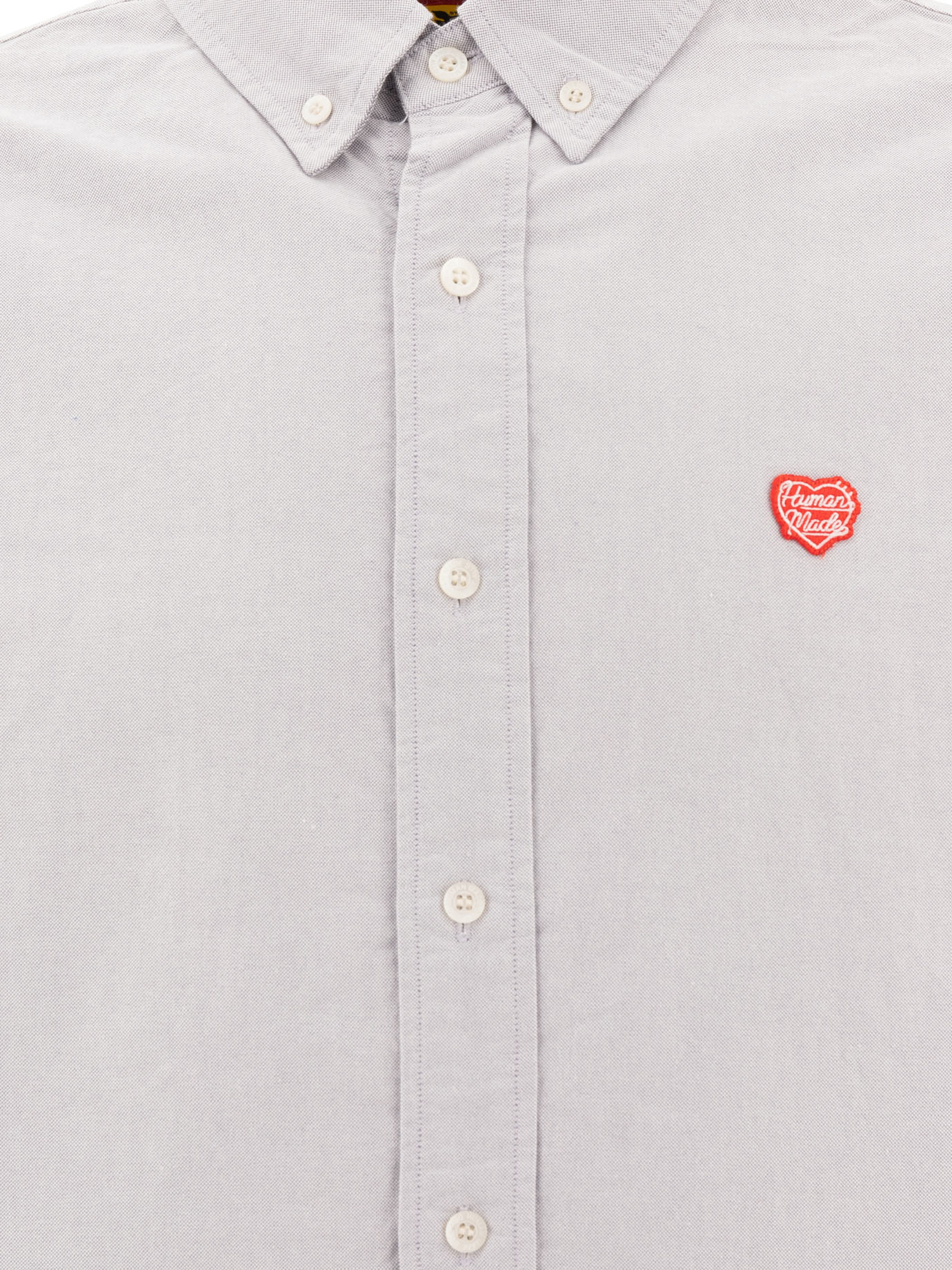 HUMAN MADE Grey Oxford shirt